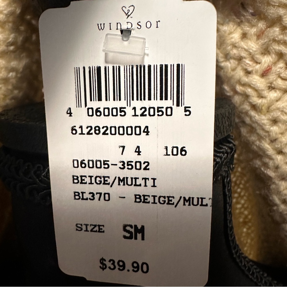 Urban Decay Beige Confetti Cable Knit Sweater | Size Small - Picture 8 of 9